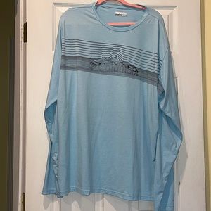 Columbia Long Sleeve T-Shirt, Omni-Shade, Super Soft, XXL